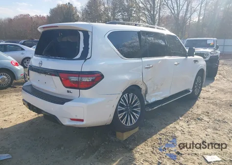 2023 Nissan Armada Sl 4Wd z USA, uszkodzony, nr VIN JN8AY2BB9P9832485